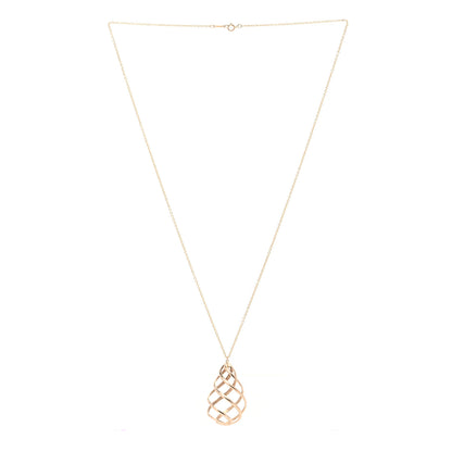 Tiffany 18K Rose Gold Paloma Picasso Venezia Luce Pendant Necklace 3 of 6