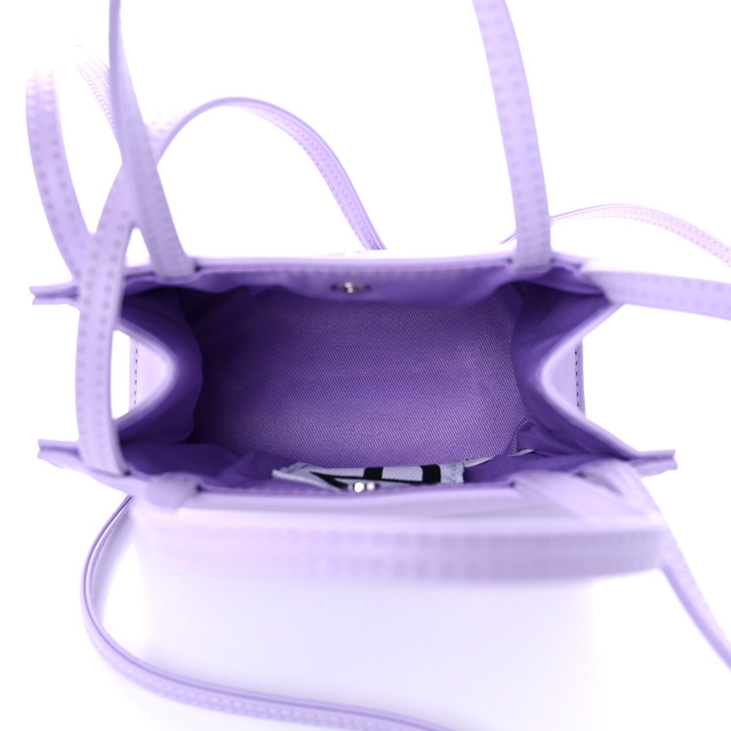 Telfar Vegan Leather Small Shopping Bag Lavender 5 of 8