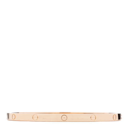 Cartier 18K Pink Gold Small LOVE Bracelet 16 1 of 5