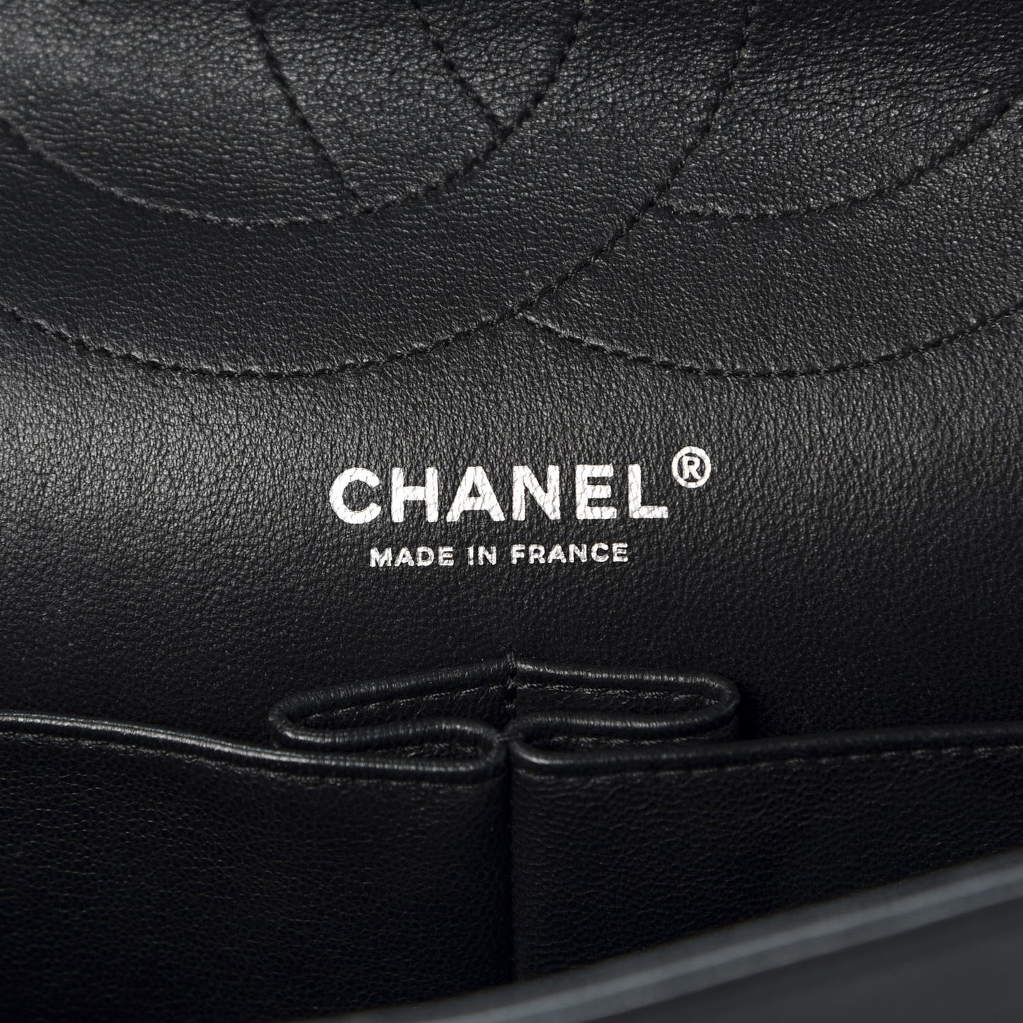 Patent Quilted 2.55 Reissue 227 Flap Black