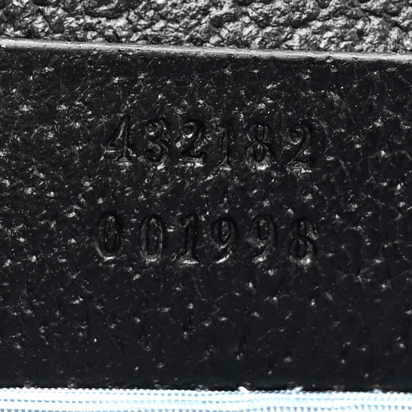 Grained Calfskin Bee Star Small Padlock Shoulder Bag Black