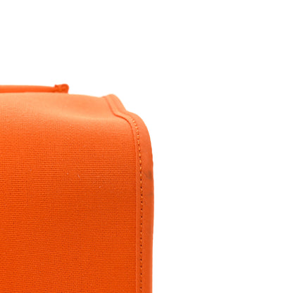 Hermes Vache Hunter Toile Herbag Zip 39 MM Orange Natural 12 of 12