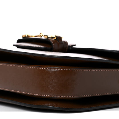 Gucci Azalea Calfskin Horsebit 1955 Shoulder Bag Brown Sugar 10 of 10