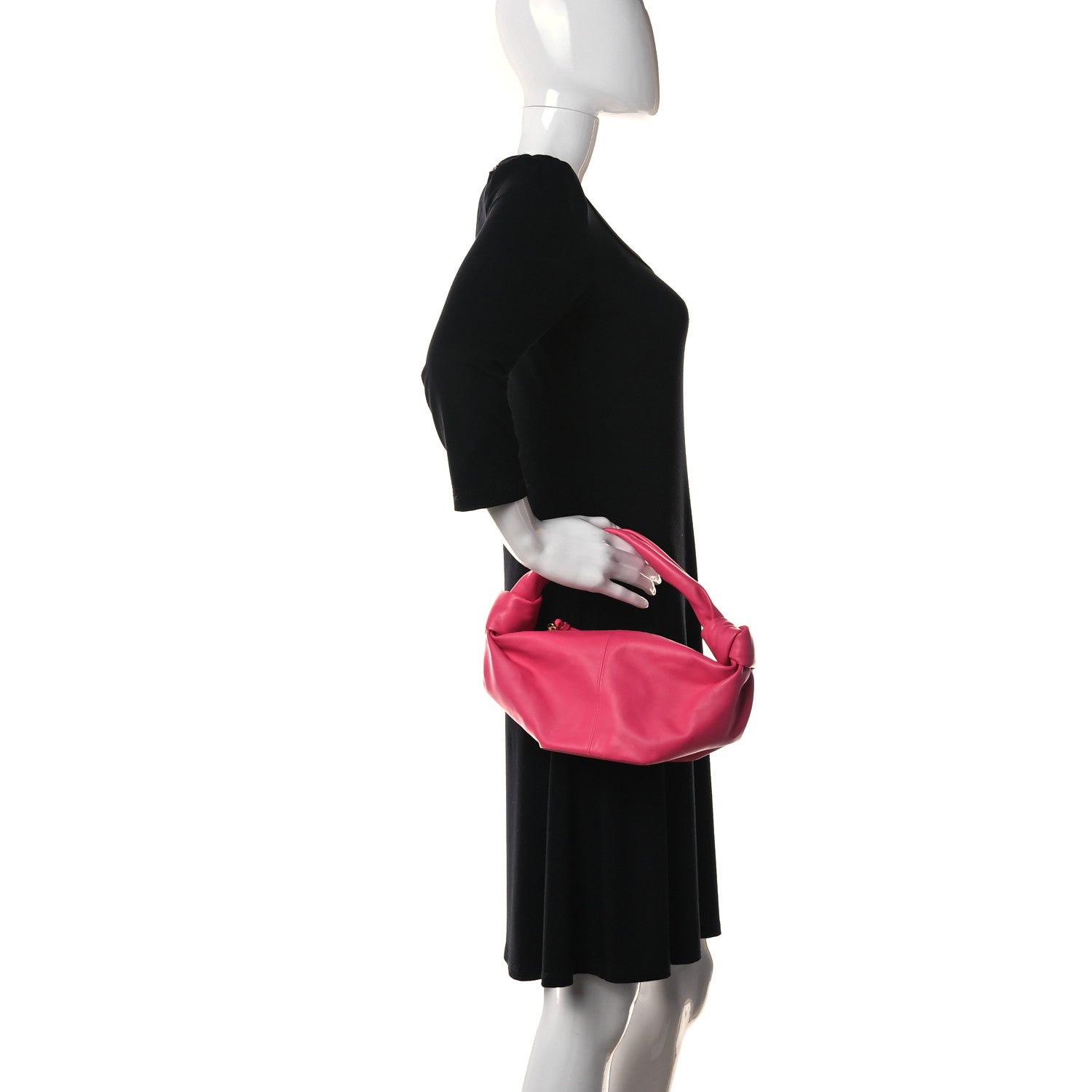 Bottega Veneta Calfskin Mini Double Knot Bag Lollipop 2 of 9