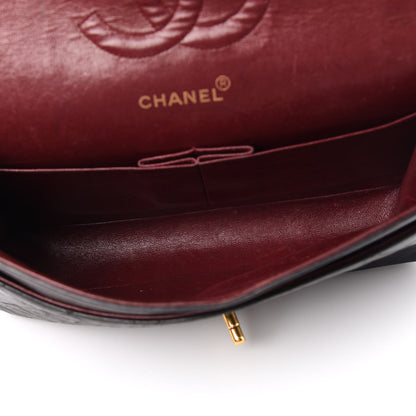 Chanel Lambskin Quilted Medium Double Flap Black 5 of 13