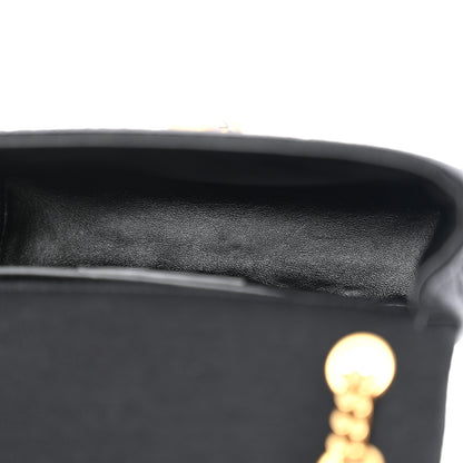 Saint Laurent Jersey Wool Patchwork Monogram Mini Jamie Baguette Black 5 of 9