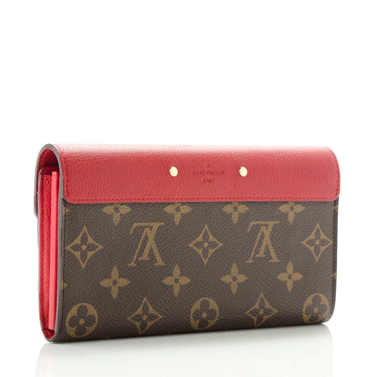 Monogram Pallas Wallet Cherry