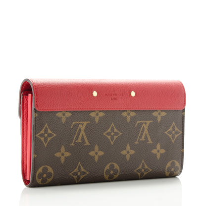 Louis Vuitton Monogram Pallas Wallet Cherry 3 of 7