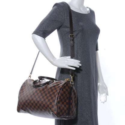 Louis Vuitton Damier Ebene Speedy Bandouliere 35 2 of 7