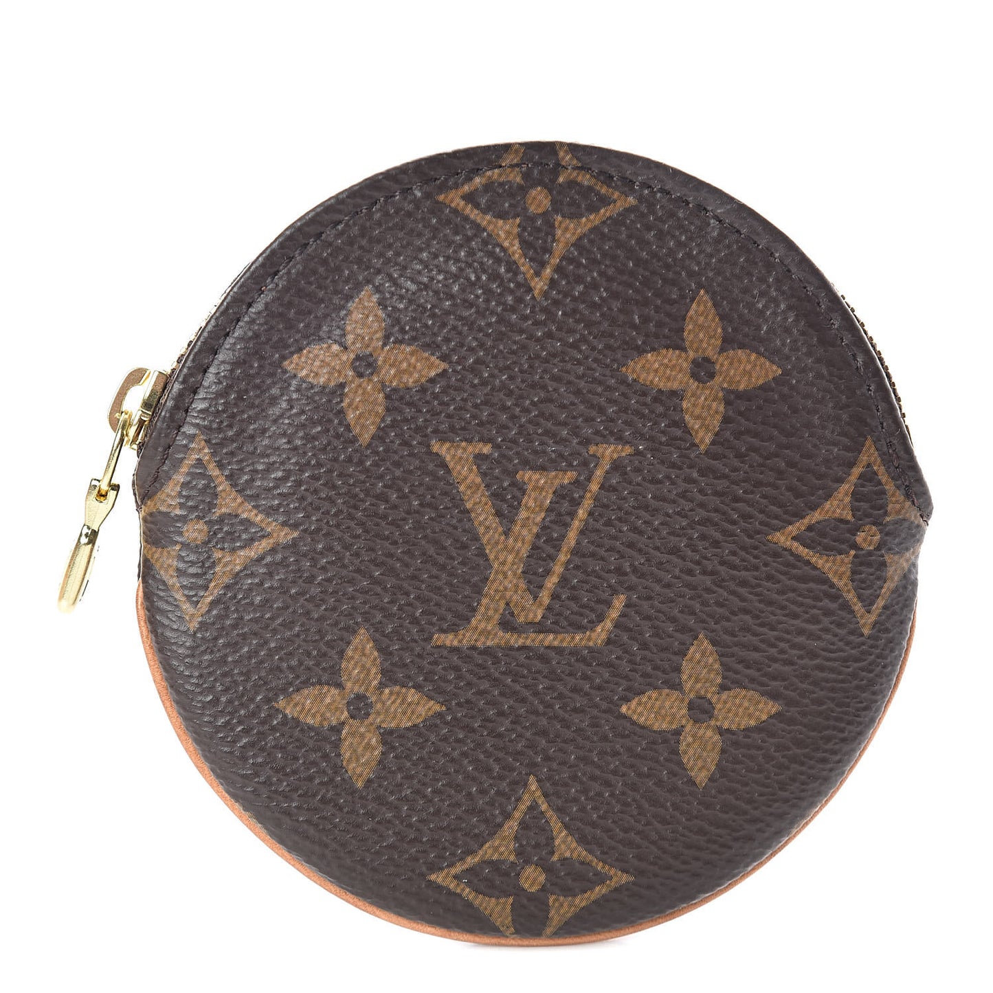 Monogram Round Coin Purse