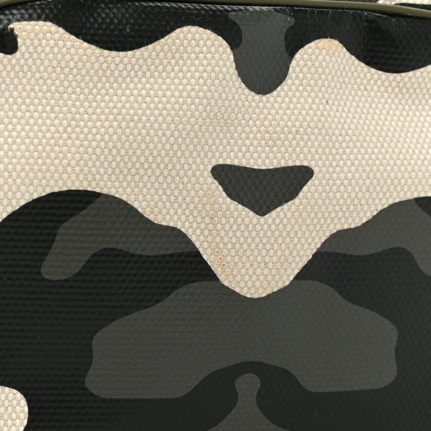 Burberry Coated Canvas Camouflage Print Phoebe Drawcord Pouch Multicolor 11 of 15