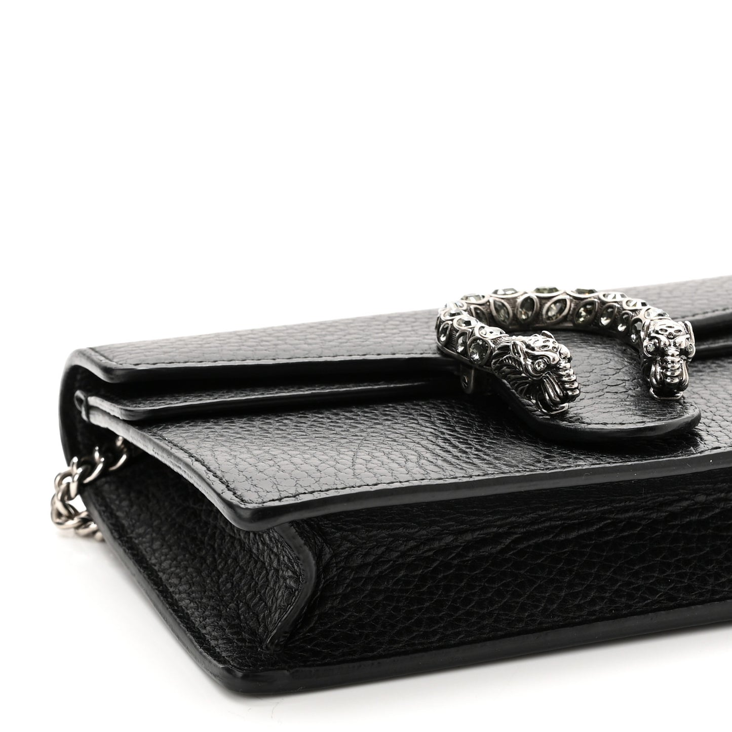 Calfskin Super Mini Dionysus Shoulder Bag Black