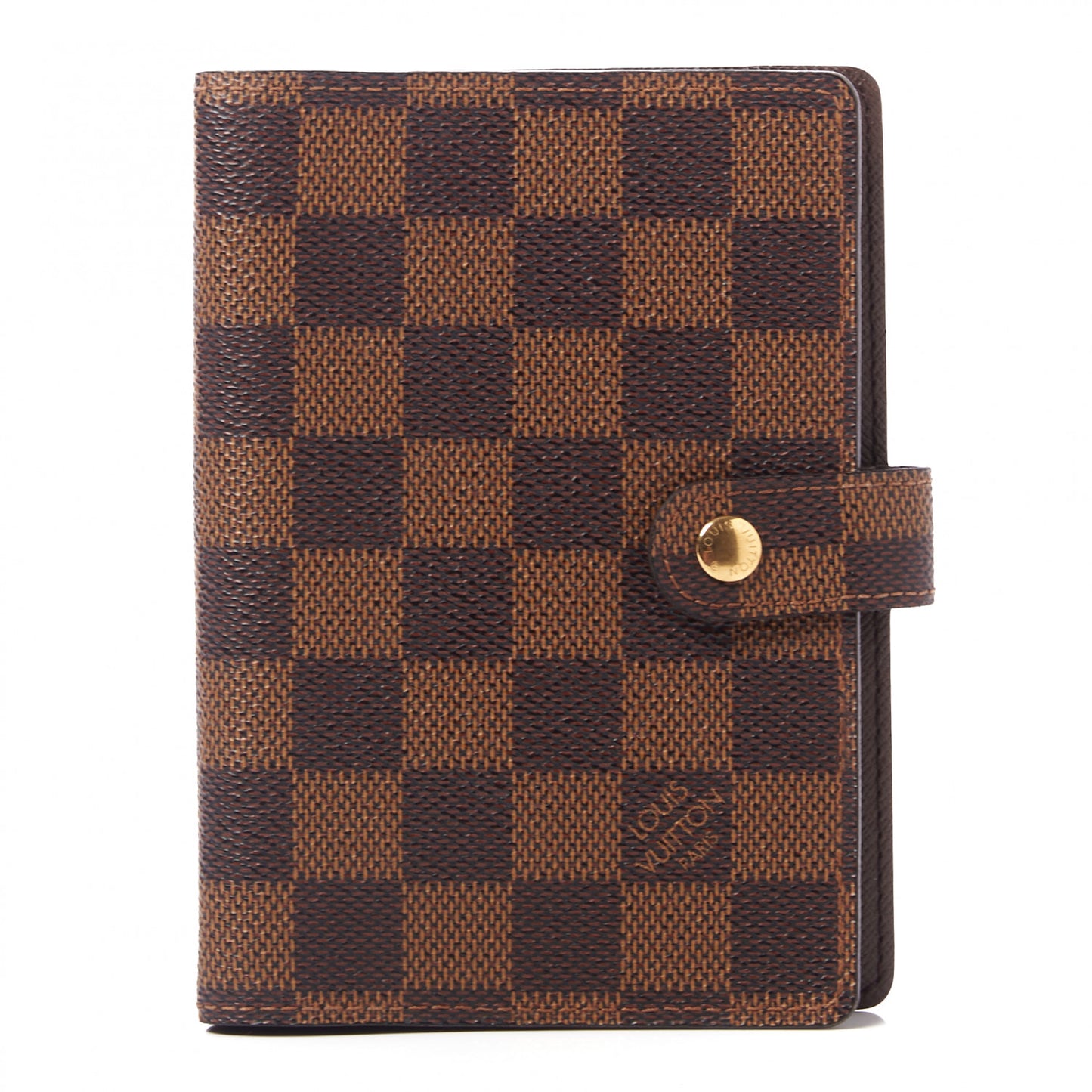 Damier Ebene Small Ring Agenda Cover