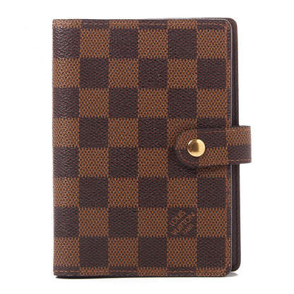 Louis Vuitton Damier Ebene Small Ring Agenda Cover 1 of 7