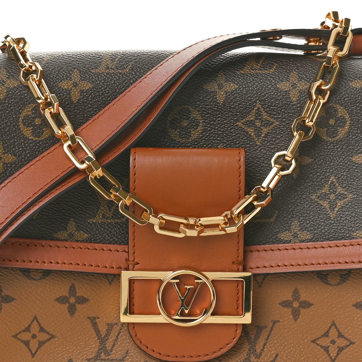 Louis Vuitton Reverse Monogram Dauphine MM 7 of 9