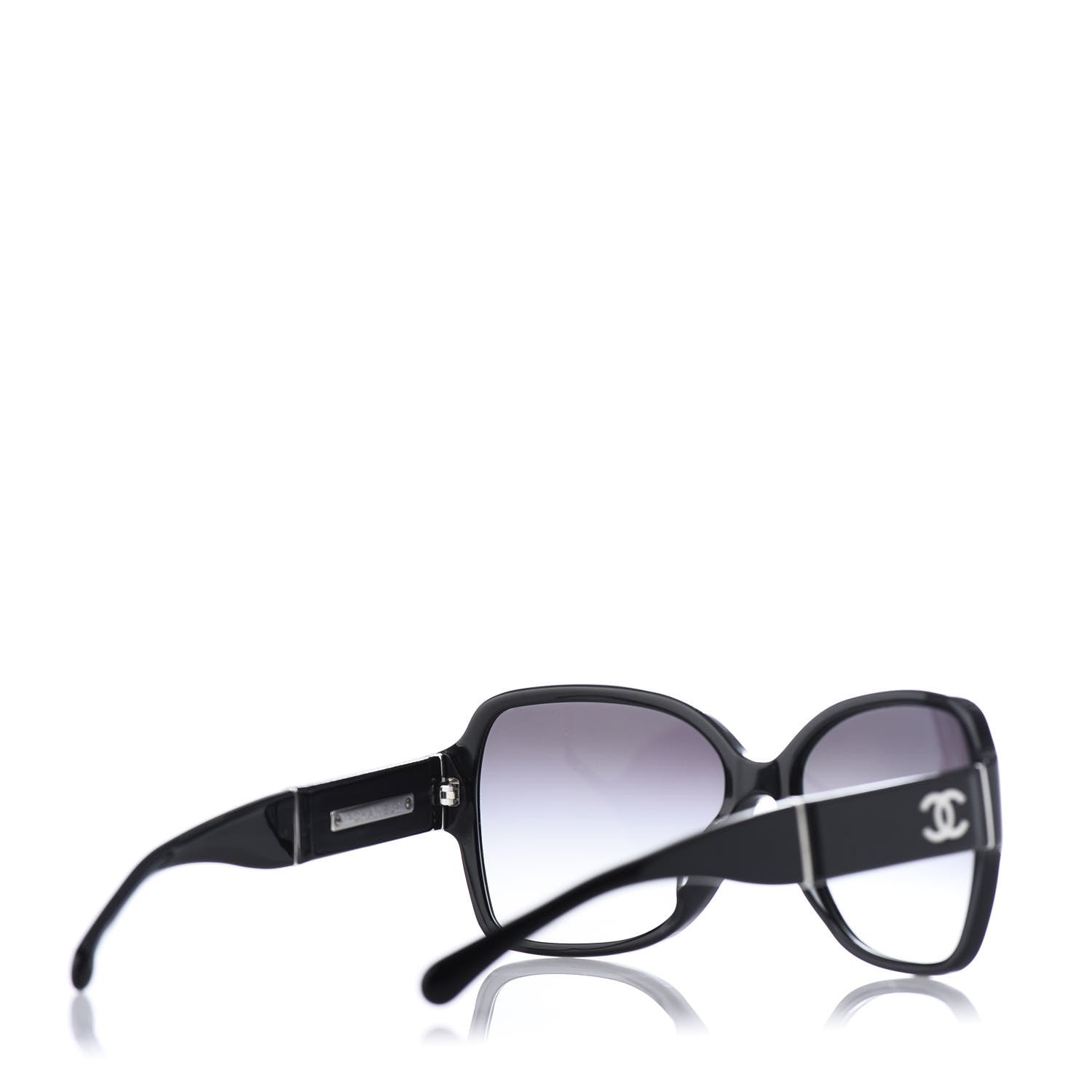 Chanel Square Summer CC Sunglasses 5230-Q Black 4 of 8
