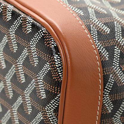 Goyard Goyardine Petit Flot Bucket Bag PM Black Gold 10 of 10