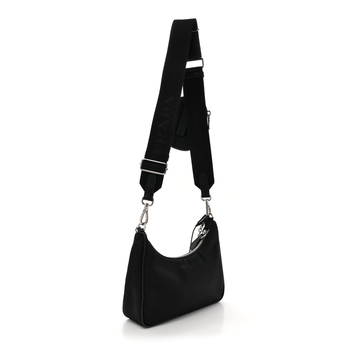 Nylon Re-Edition 2005 Shoulder Bag Black