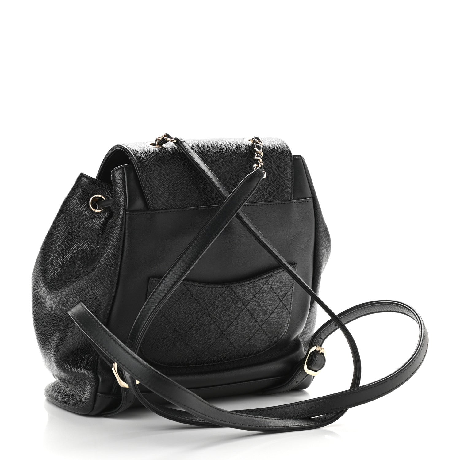 Chanel Caviar Quilted Business Affinity Backpack Black 3 of 11