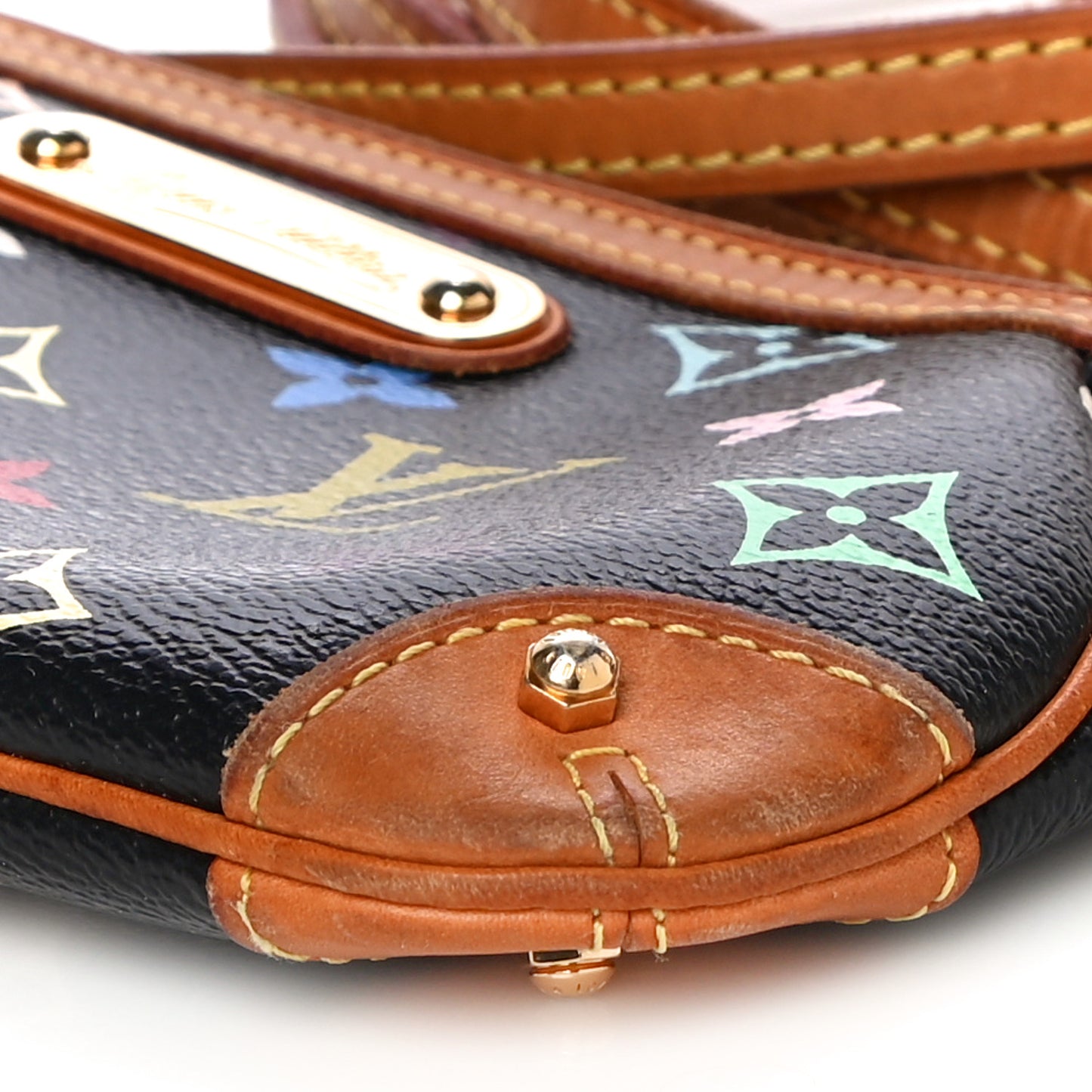 Monogram Multicolor Pochette Milla MM Black