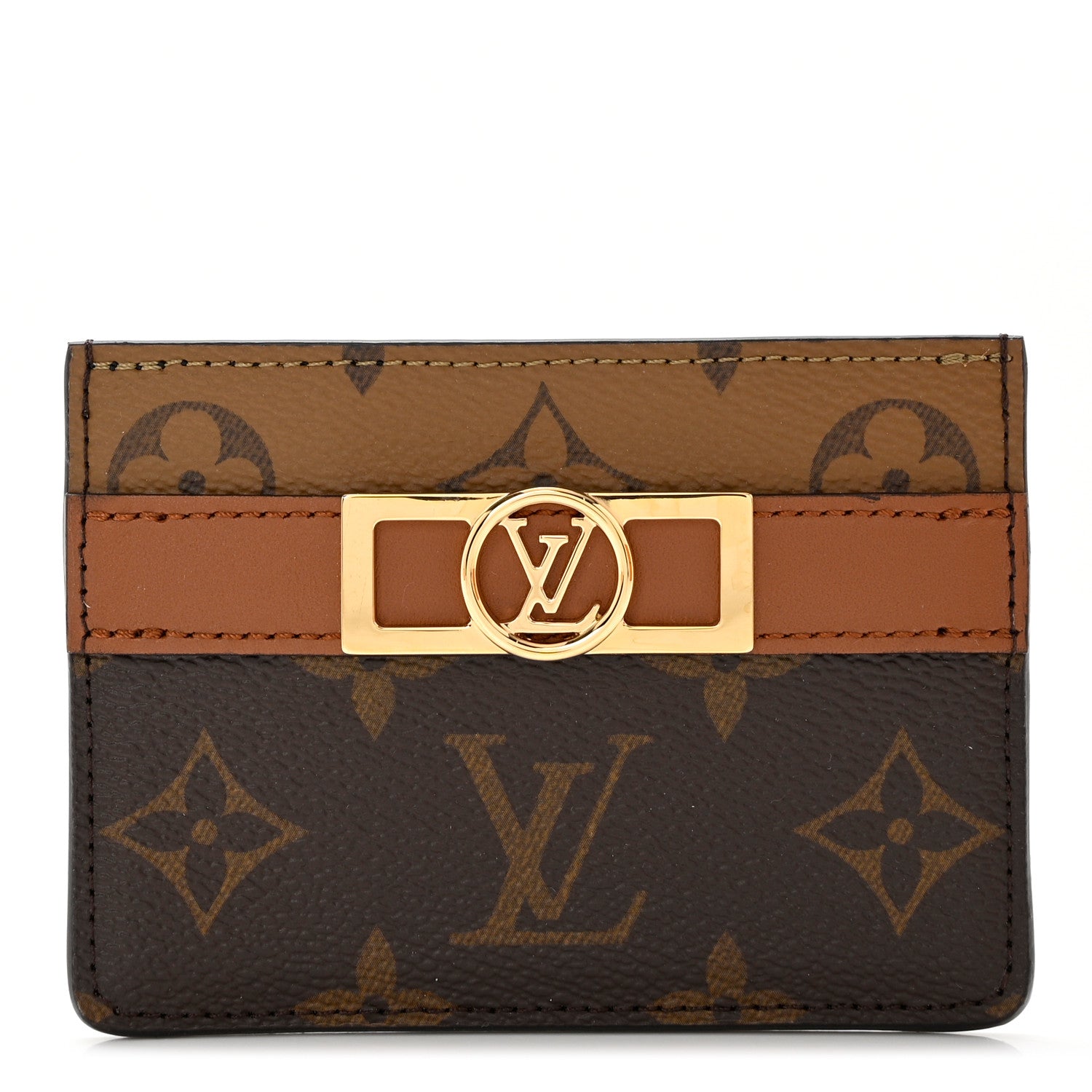 Louis Vuitton Reverse Monogram Dauphine Card Holder 1 of 7