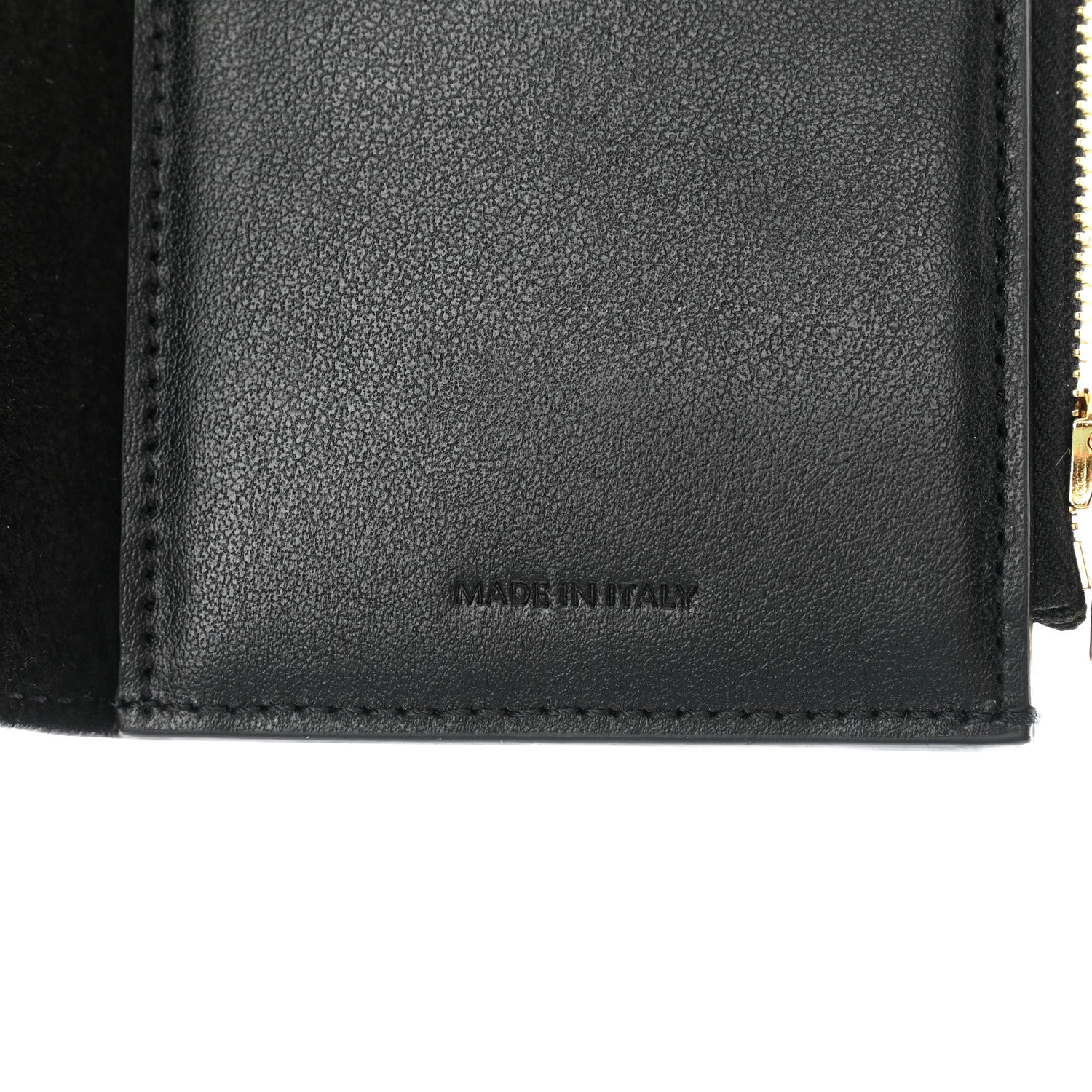Celine Shiny Smooth Calfskin C Phone Holder Wallet On Chain Bag Black 6 of 8