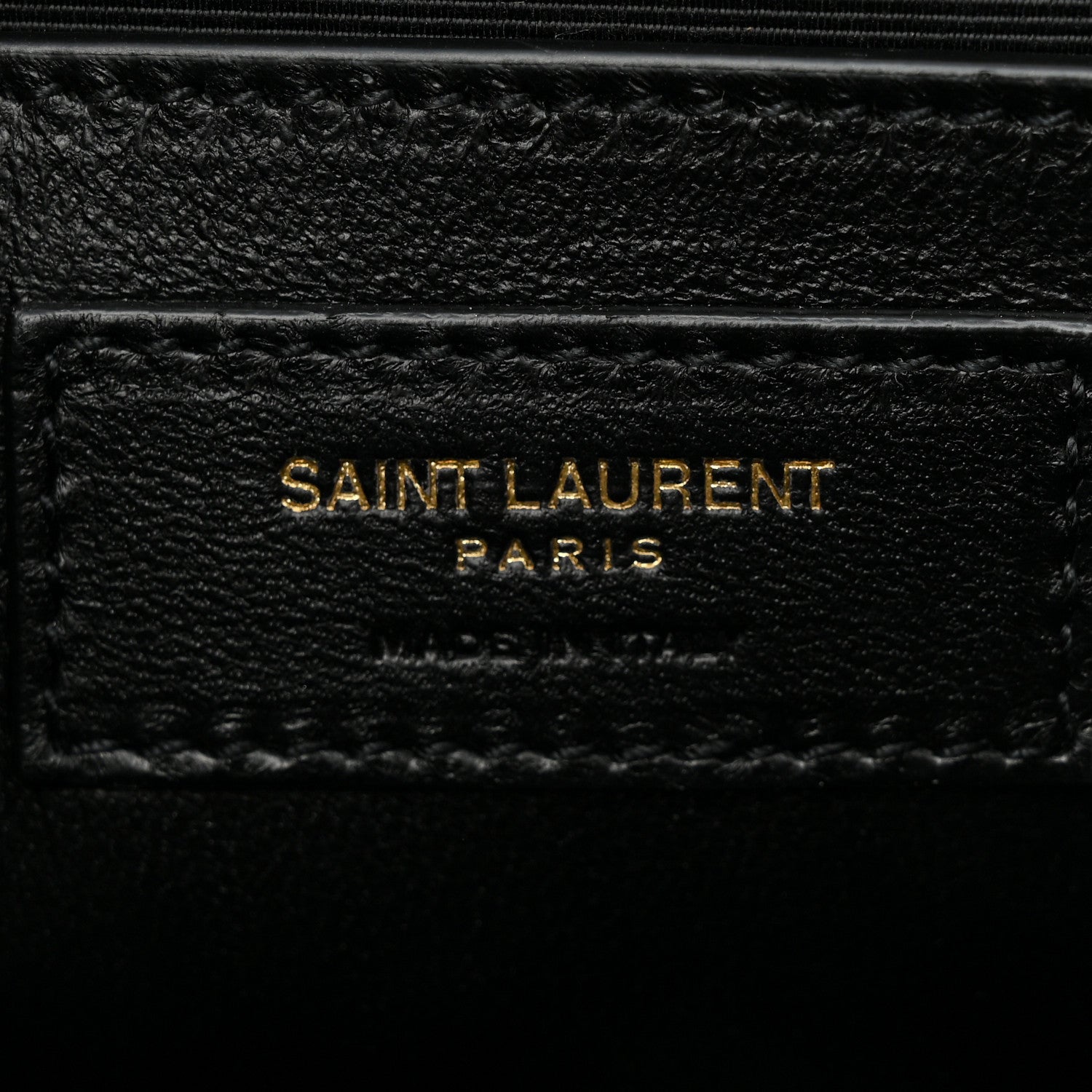 Saint Laurent Grain De Poudre Textured Mixed Matelasse Medium Triquilt Monogram Satchel Cork 6 of 10