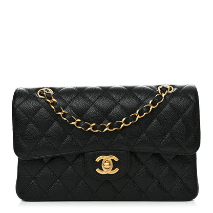 Chanel Caviar Quilted Small Double Flap Black 1 of 10