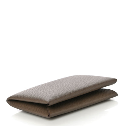 Hermes Epsom Calvi Card Case Etoupe 4 of 10