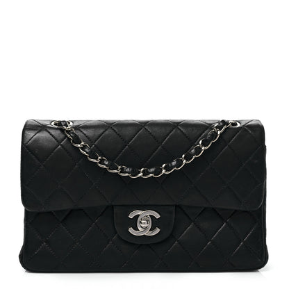 Chanel Lambskin Quilted Small Double Flap Black 1 of 16