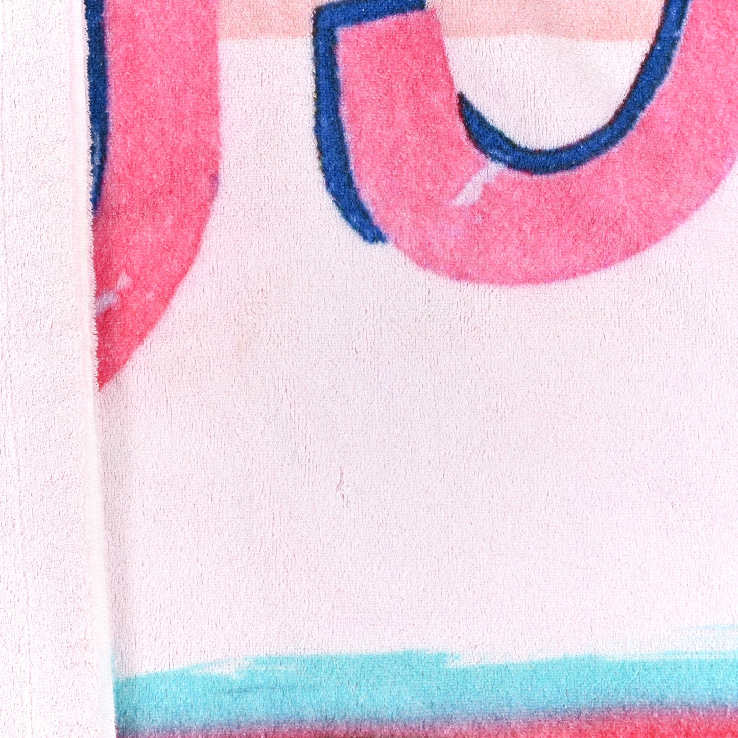 Cotton Coco Cuba Beach Towel Pink