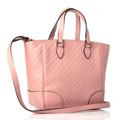 Gucci Microguccissima Small Bree Tote Soft Pink 3 of 8