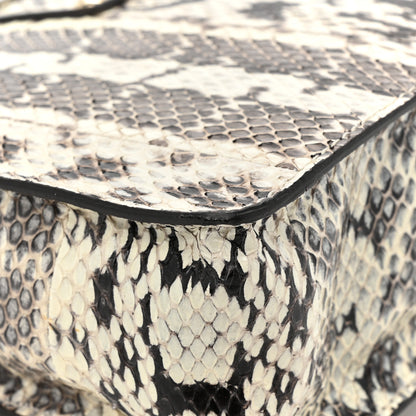 Jimmy Choo Snakeskin Rebel Crossbody Bag Black 11 of 12