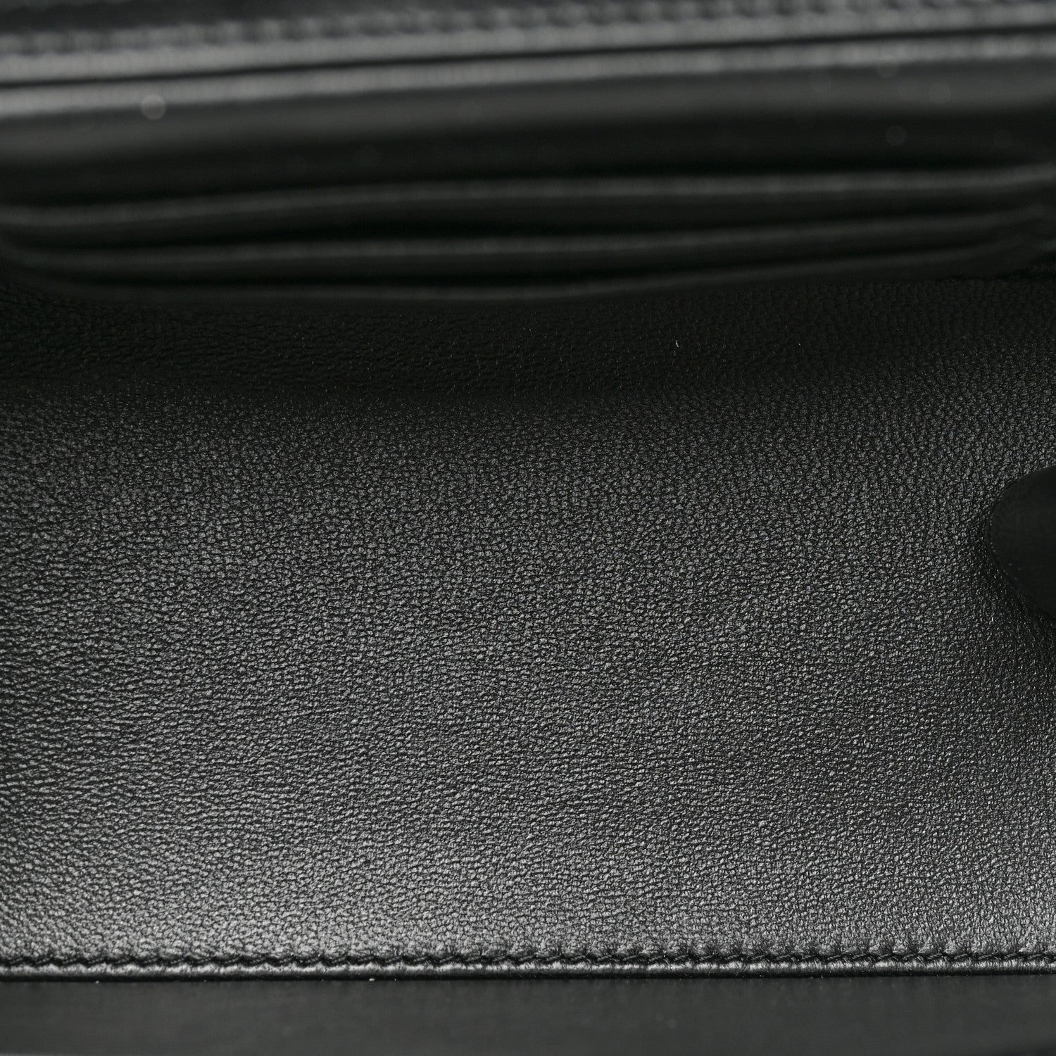 Chanel Lambskin Quilted Small Top Handle Vanity Case With Chain Black 5 of 9
