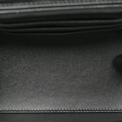 Chanel Lambskin Quilted Small Top Handle Vanity Case With Chain Black 5 of 9