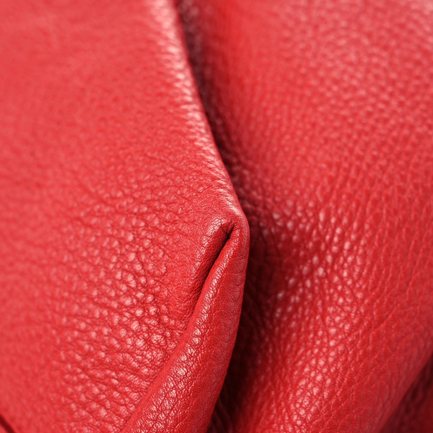 Vitello Daino Tote Rosso