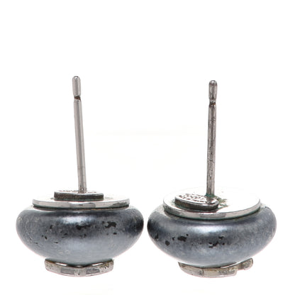Chanel CC Earrings Silver 3 of 4