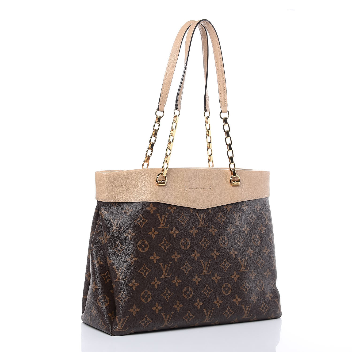 Louis Vuitton Monogram Pallas Shopper Dune 3 of 10