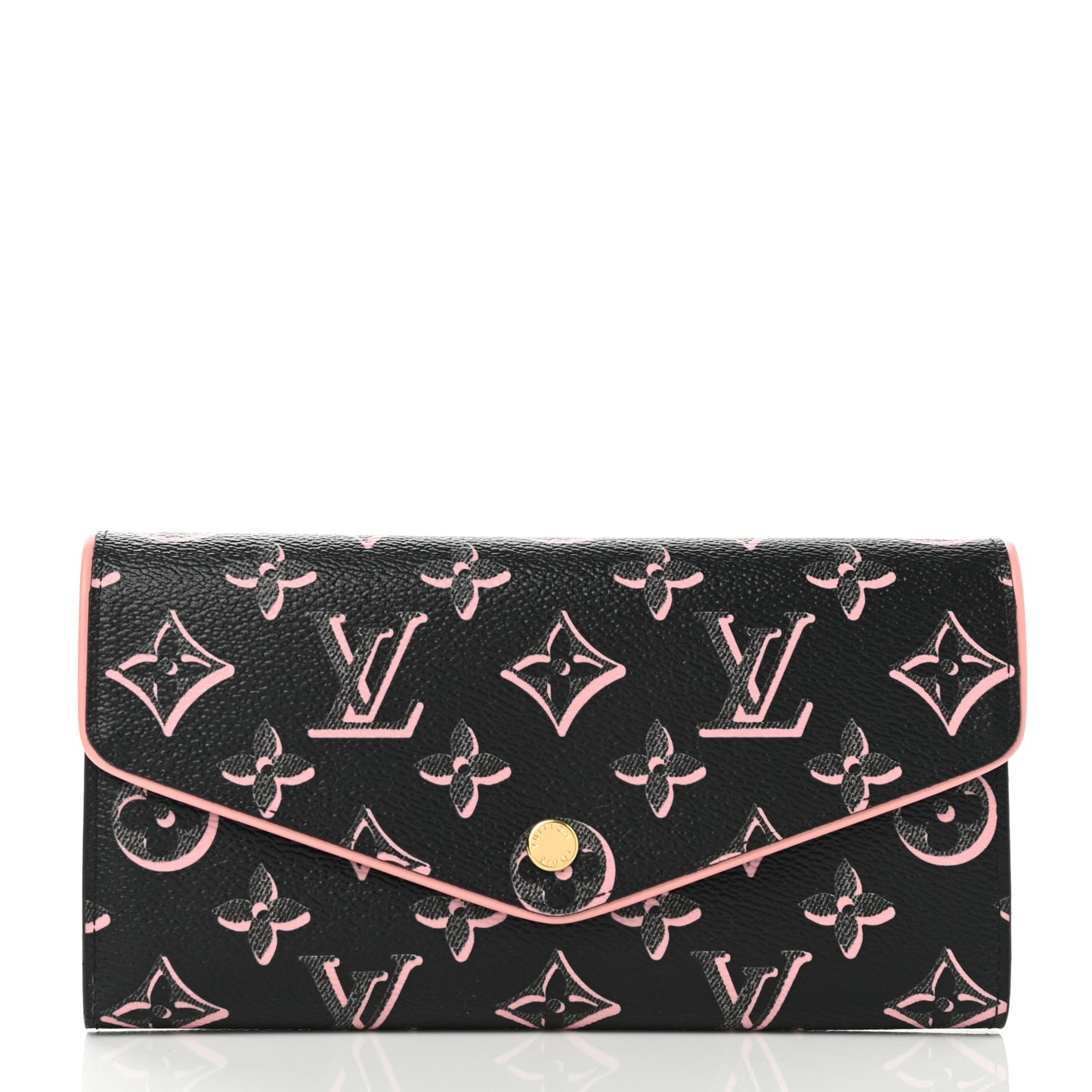 Monogram Fall For You Sarah Wallet Black