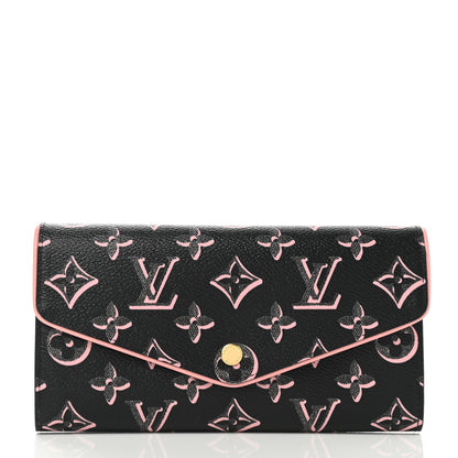 Louis Vuitton Monogram Fall For You Sarah Wallet Black 1 of 6