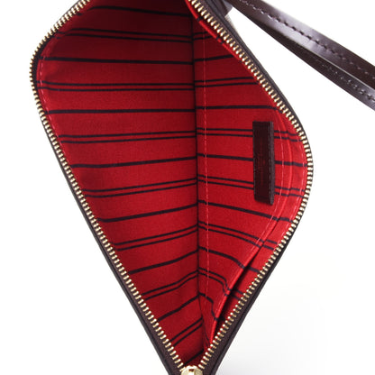 Louis Vuitton Damier Ebene Neverfull MM GM Pochette 3 of 4