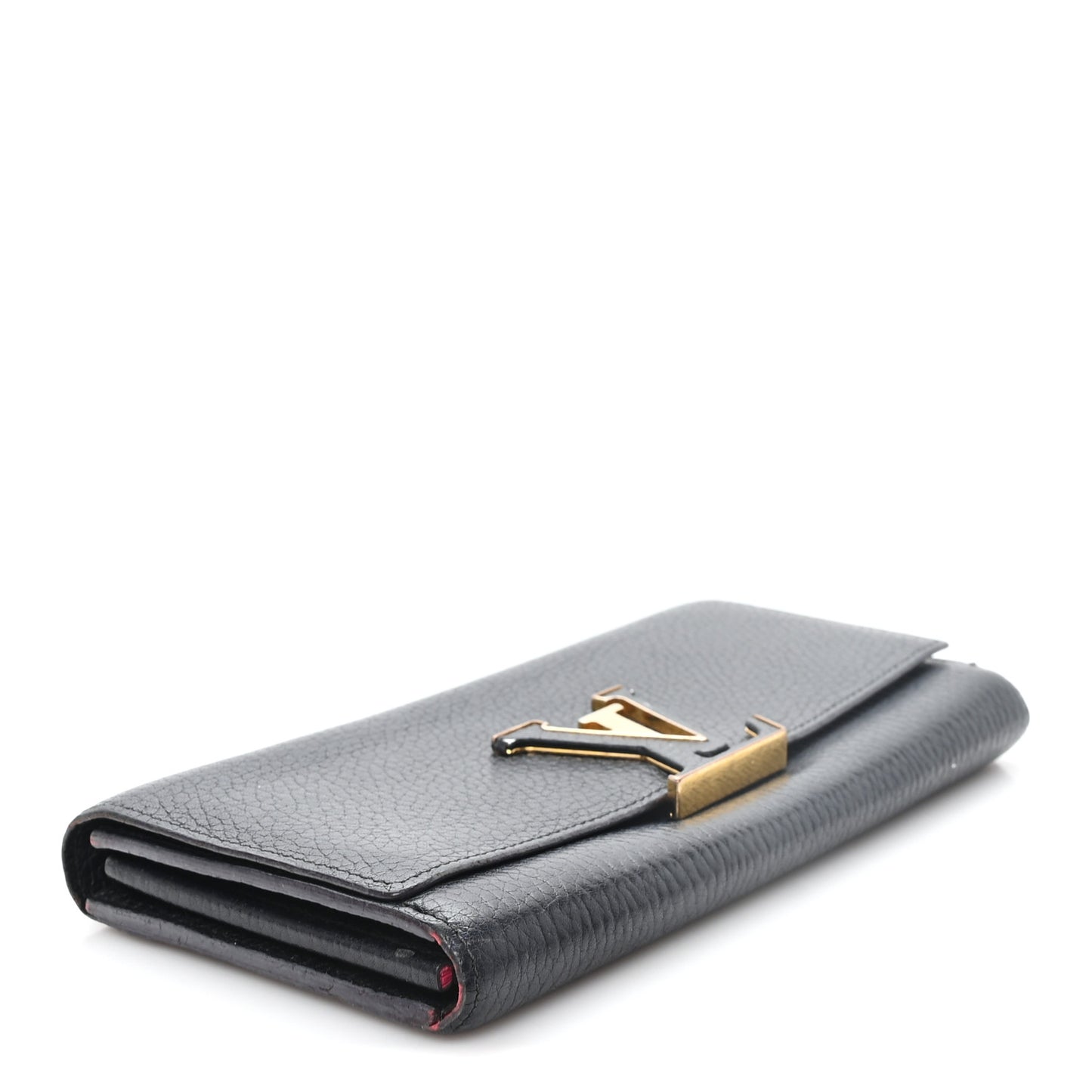 Taurillon Capucines Wallet Black