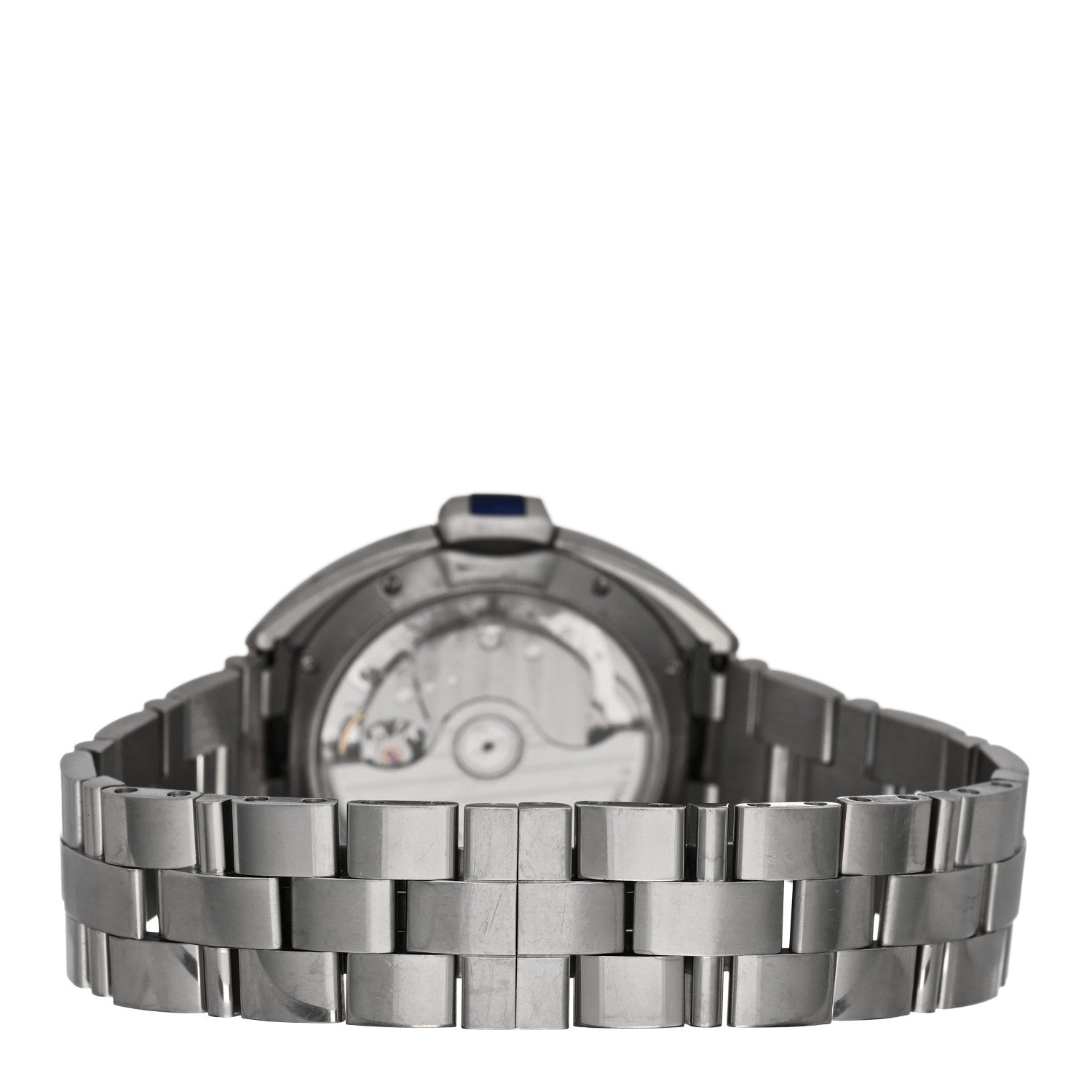 Cartier Stainless Steel 35mm Cle De Automatic Watch 3 of 5