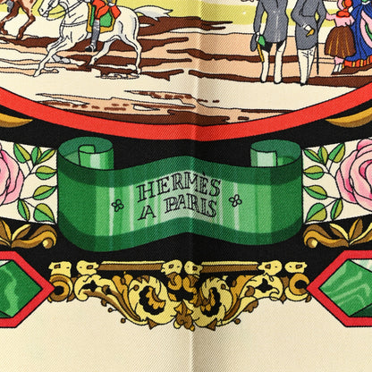 Hermes Silk L'entente Cordiale Scarf 90 2 of 4
