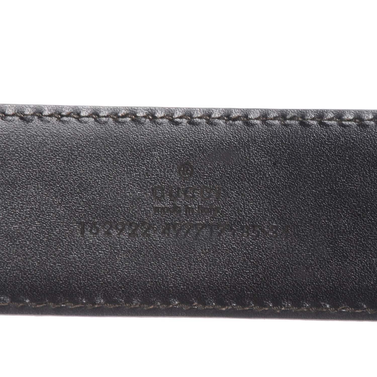 Gucci Guccissima GG Belt Silver 85 34 4 of 4