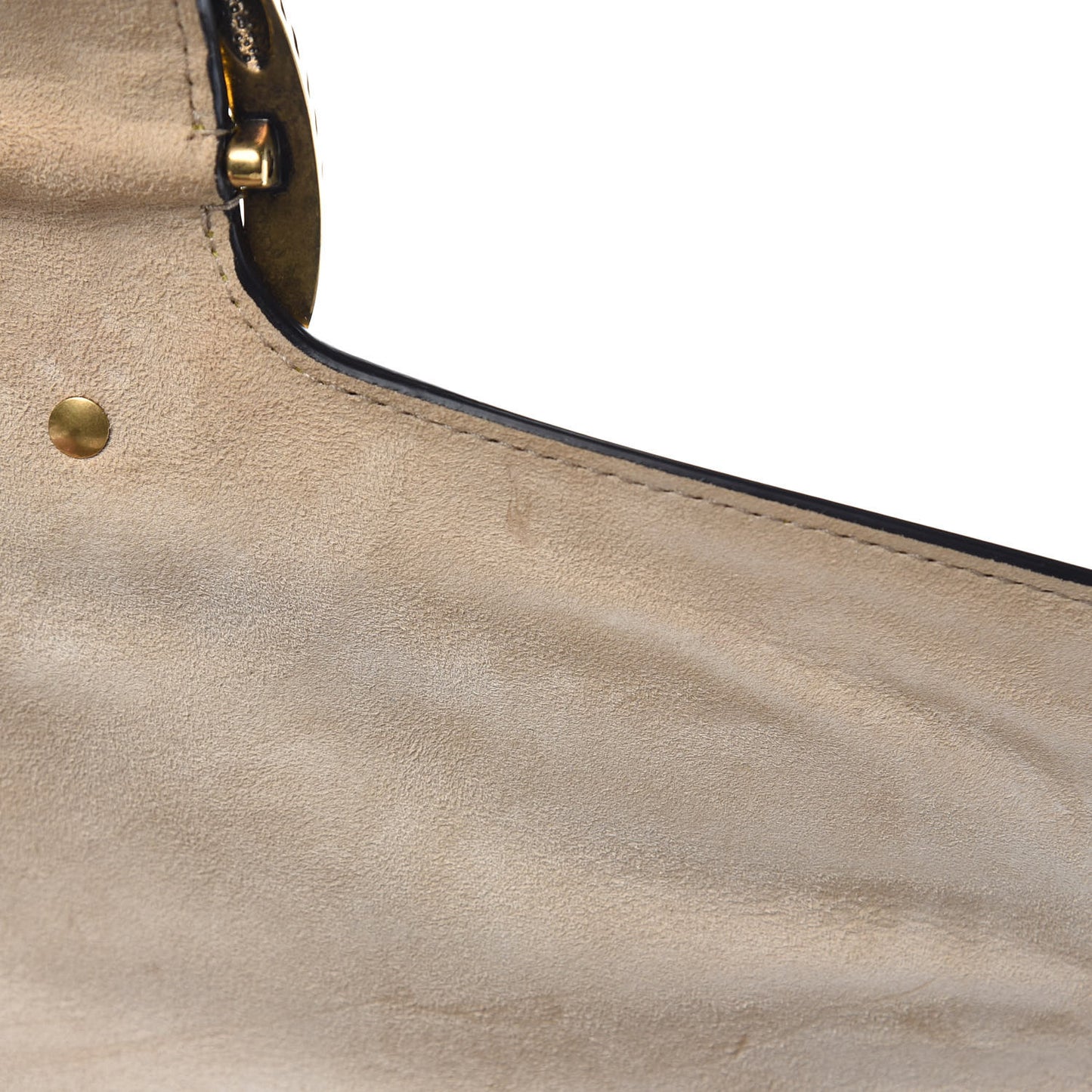 Metallic Calfskin Medium Dionysus Shoulder Bag Yellow
