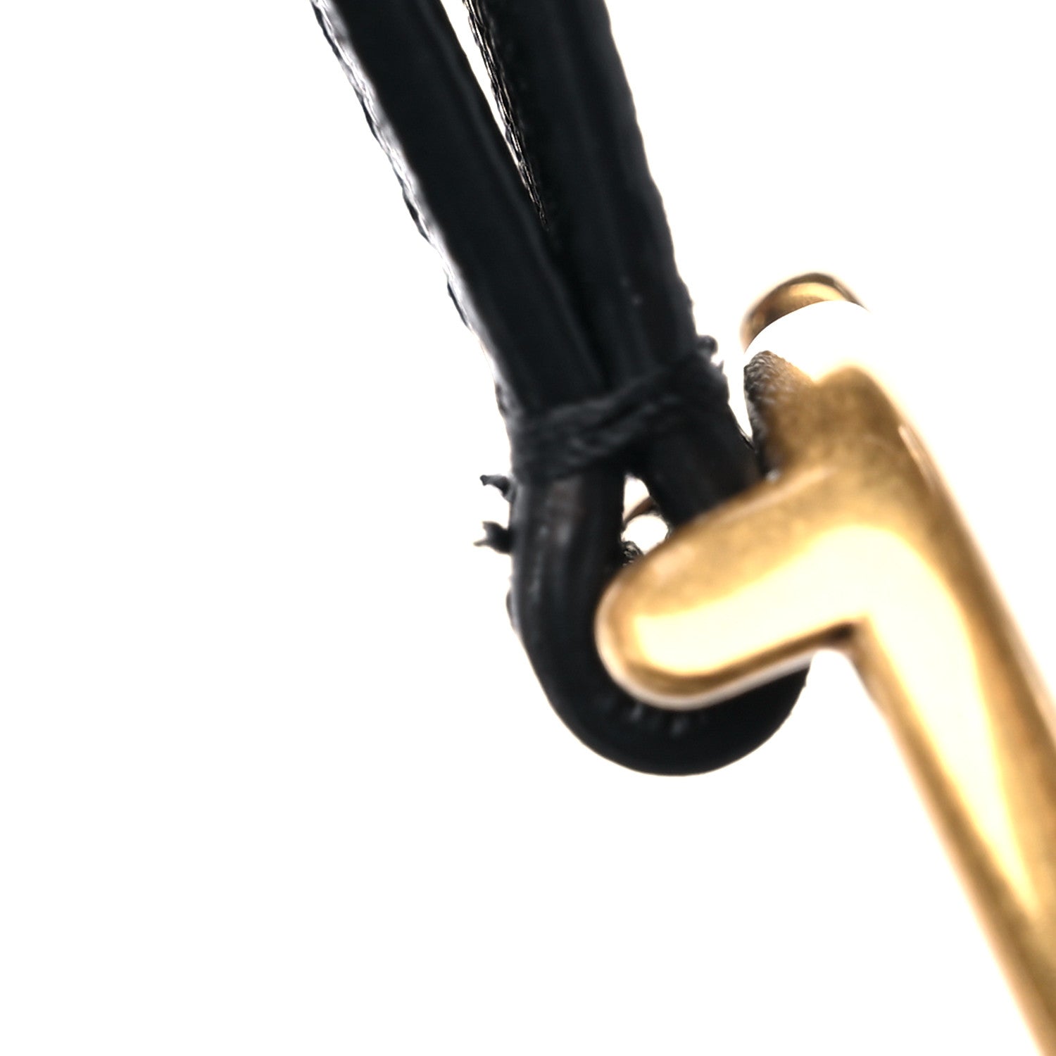 Christian Dior Grained Calfskin Saddle Bag Black 10 of 10