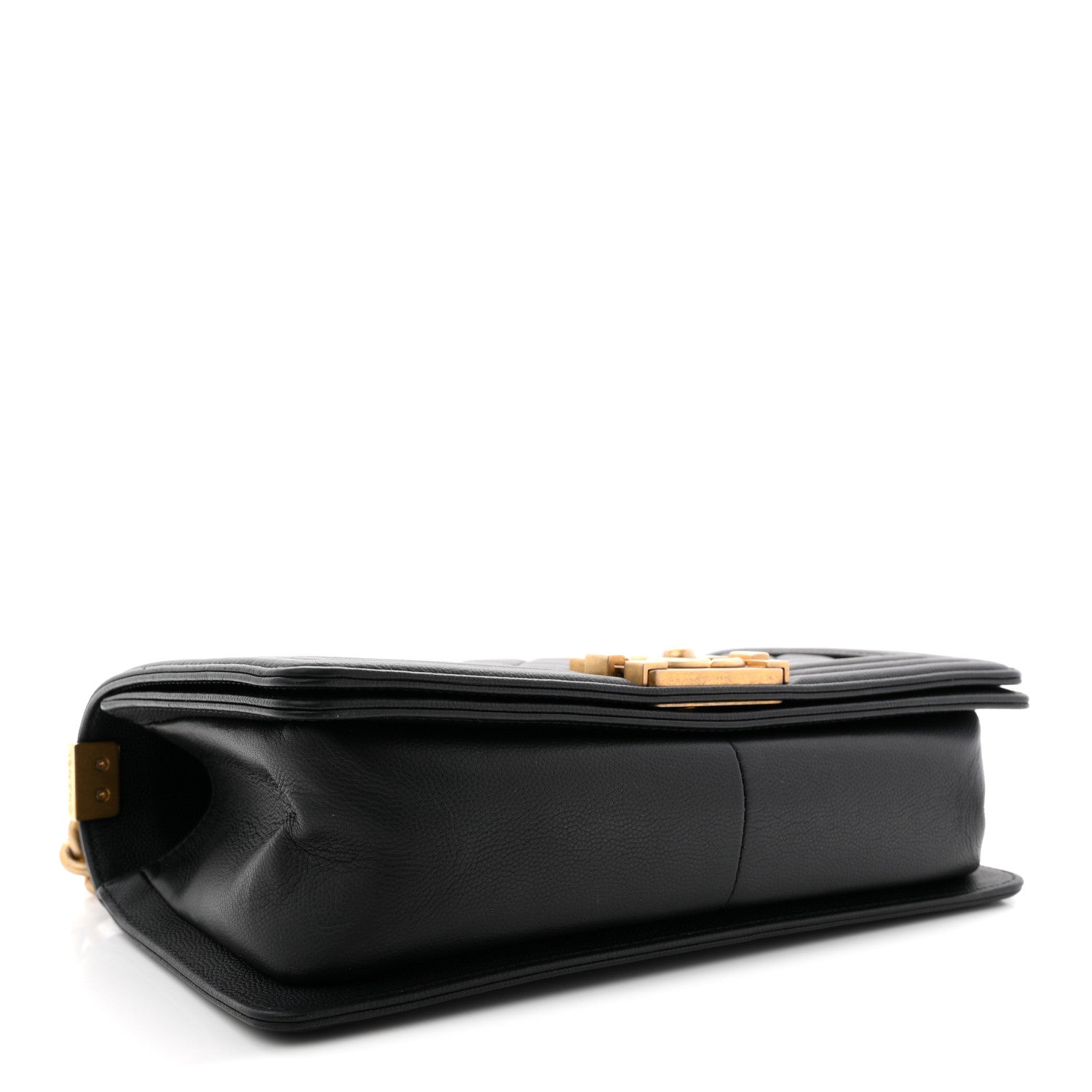 Chanel Caviar Quilted Medium Boy Flap Black 4 of 11