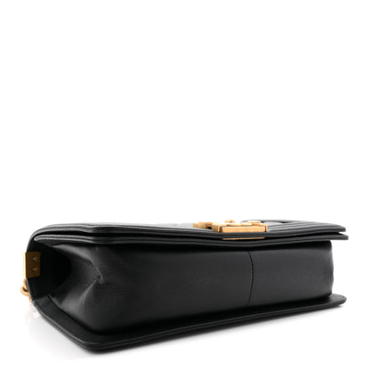 Chanel Caviar Quilted Medium Boy Flap Black 4 of 11