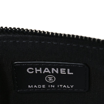 Chanel Aged Calfskin Quilted Small Reissue Cosmetic Case So Black 6 of 9